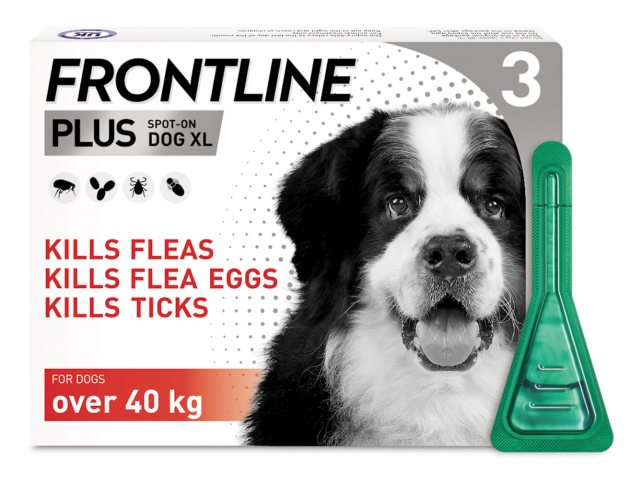 MERIAL Frontline Plus Dog Extra Large 3 Pipettes