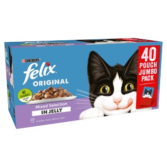 Felix  Felix Mixed Selection In Jelly 40 x 100g