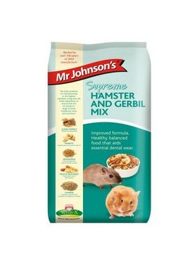 MRJOHNSO Mr Johnson's Supreme Hamster & Gerbil Mix 900g