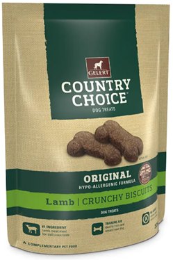 GELERT Country Choice Crunchy Lamb Biscuits 225g