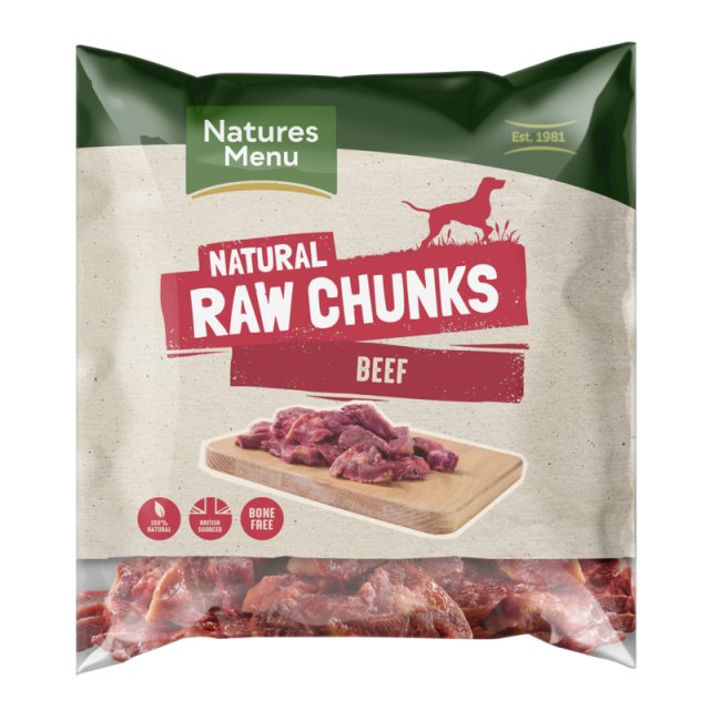NATMENU Natures Menu Raw Beef Chunks