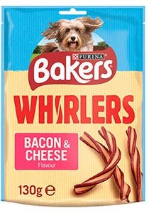 Bakers Bakers Whirlers Bacon & Cheese 130g