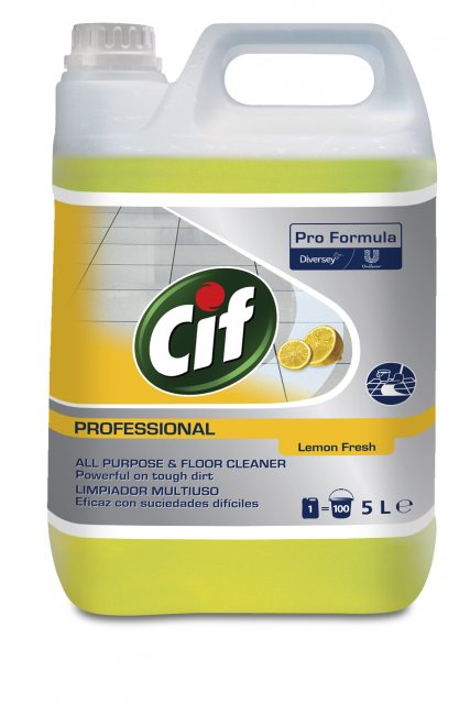 Cif All Purpose Lemon Cleaner 5L