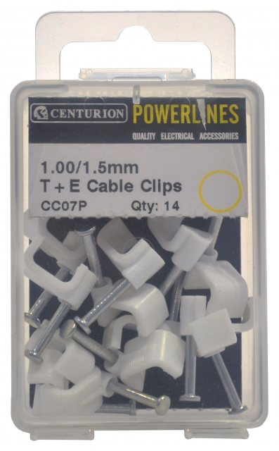 Centurion Cable Clips 14 Pack