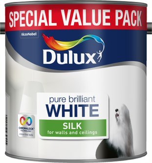Dulux Dulux Silk Paint Pure Brilliant White