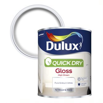 Dulux Dulux Quick Dry Gloss Pure Brilliant White