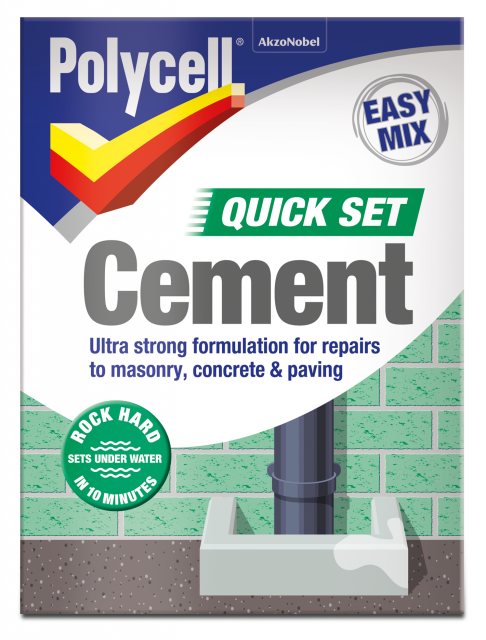 Polycell Polycell Quick Set Cement 2kg