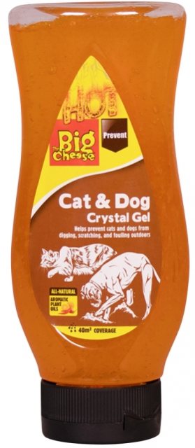 STV Big Cheese Cat & Dog Repellent Gel 450ml