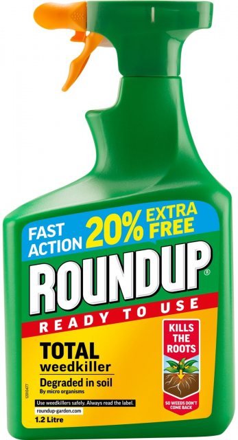 SCOTTS Roundup Total Weed Killer Ready To Use 1L