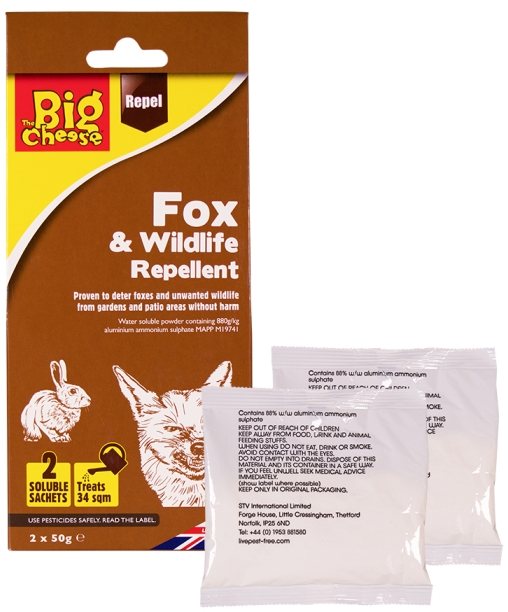 STV Big Cheese Fox & Wildlife Repellent