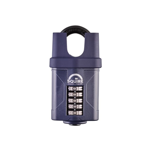 Squire Push Button C/S Combination Lock 60mm Blue