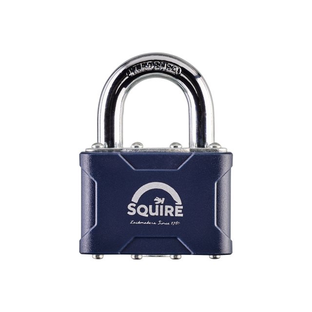 Squire Stronghold Padlock 50mm Blue