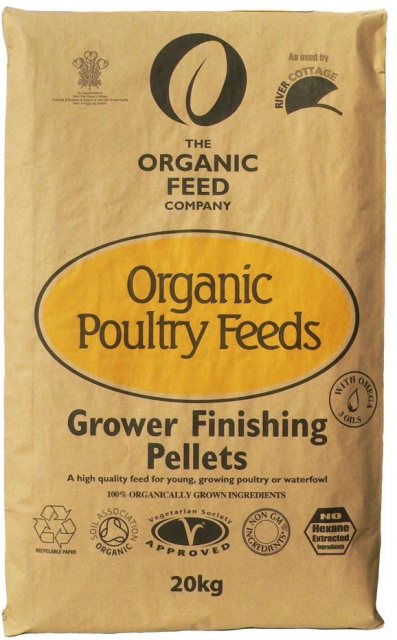 A&P Organic Grower Pellets 20kg