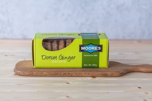 MOORES Moores Dorset Ginger Biscuits 150g