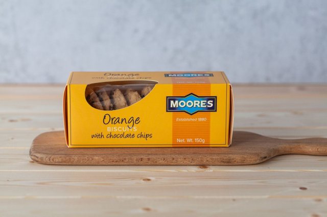 Moores Orange With Chocolate Chips Biscuits 150g