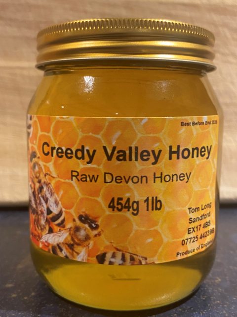Creedy Valley Raw Devon Honey 454g