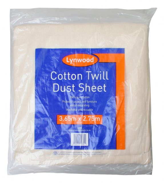 Harris Lynwood Cotton Dust Sheet 12' x 9'