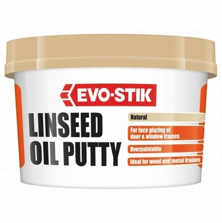 VALLANCE Evo-Stik Multi Purpose Linseed Oil Putty Natural 2kg