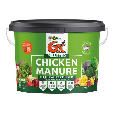 VITAX Vitax 6x Pelleted Chicken Manure 7kg