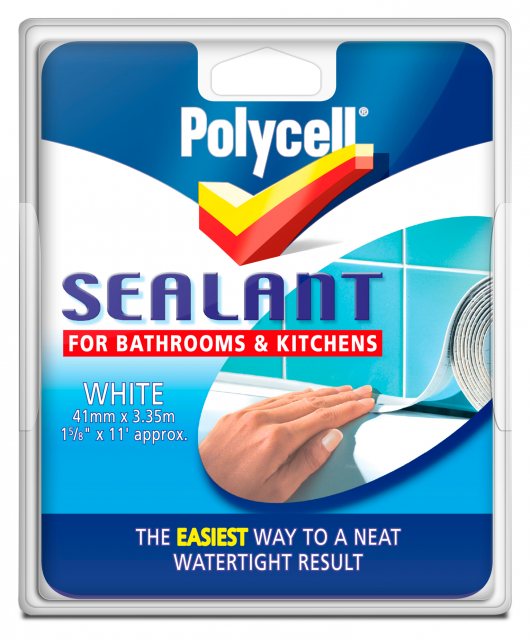 Polycell Polycell Sealant Strip For Kitchen & Bathrooms