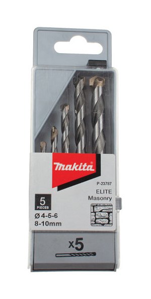 Makita Makita Elite Masonry 5 Piece Drill Bit Set