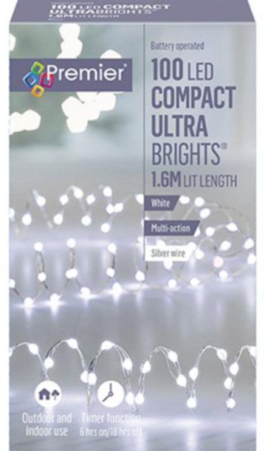 PREMIER Ultra Brights White 100 LED