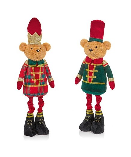 Standing Soldier Bear Assorted 56cm