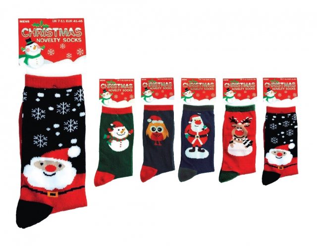Mens Novelty Christmas Socks