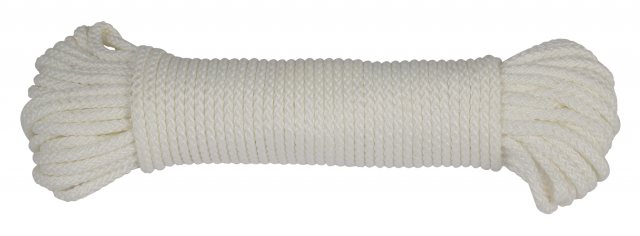 Nylon Rope White 6mm 30m