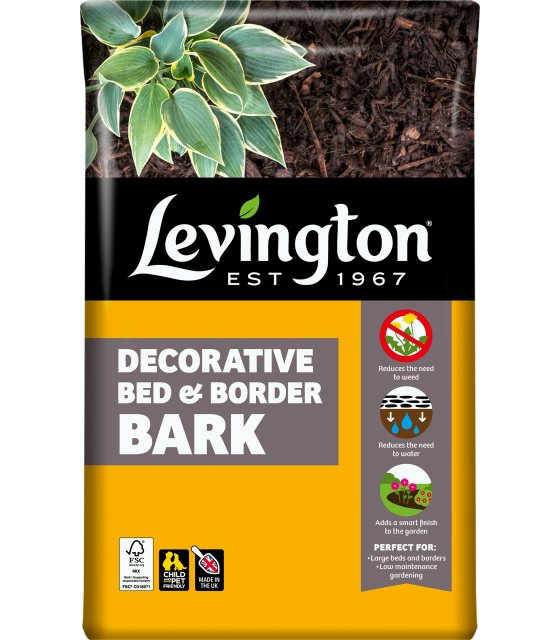 MIRACLE Levington Decorative Bed & Border Bark 75L