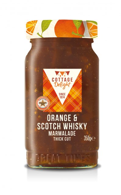 Cottage Delight Cottage Delight Orange & Scotch Whisky Thick Cut Marmalade 350g