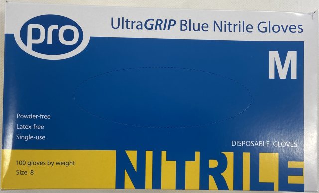 PRO Ultragrip Nitrile Glove 100 Pack