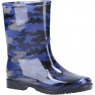 Cotswold Cotswold Camouflage Kids Wellington Navy
