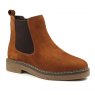 *BOOT ANKLE SKYE 5 TAN SUEDE