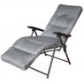 *RELAXER CHAIR CAIRO GREY PADDED