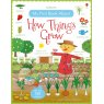 *STICKER BOOK HOW THINGS GROW
