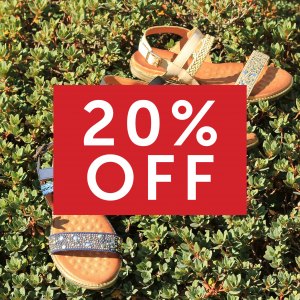 20% Off All Sandals