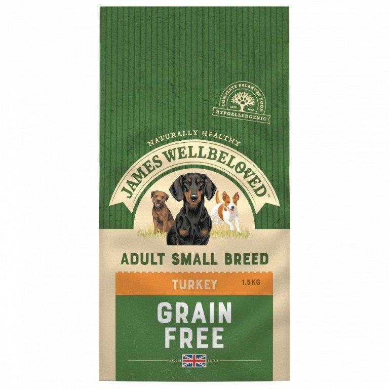 James wellbeloved grain free small breed sale