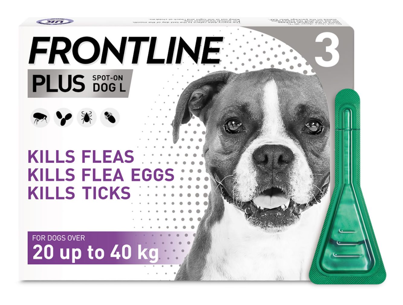 My dog shop licked frontline plus