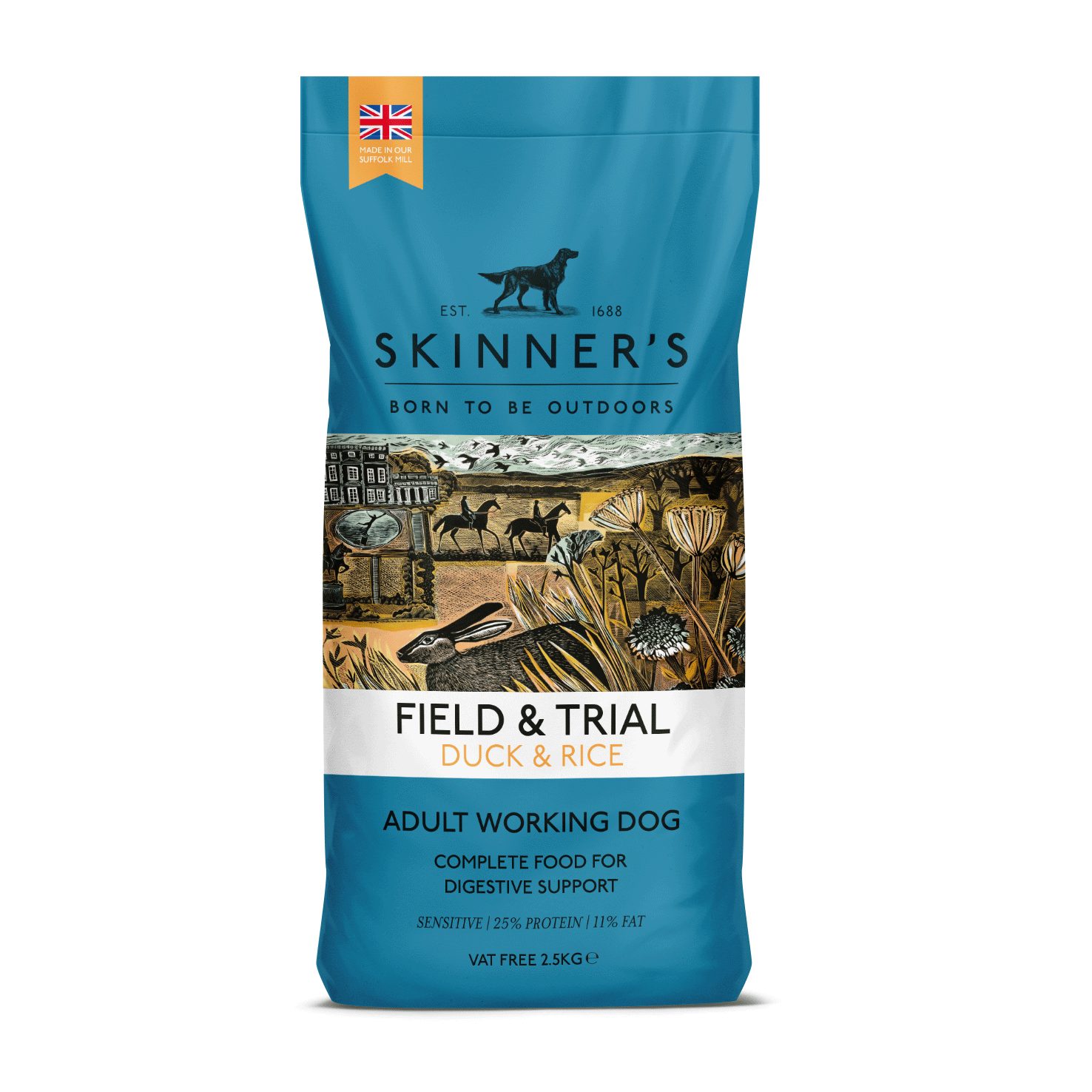 mole valley skinners dog food