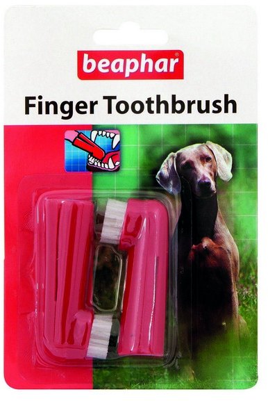 Beaphar shop finger toothbrush