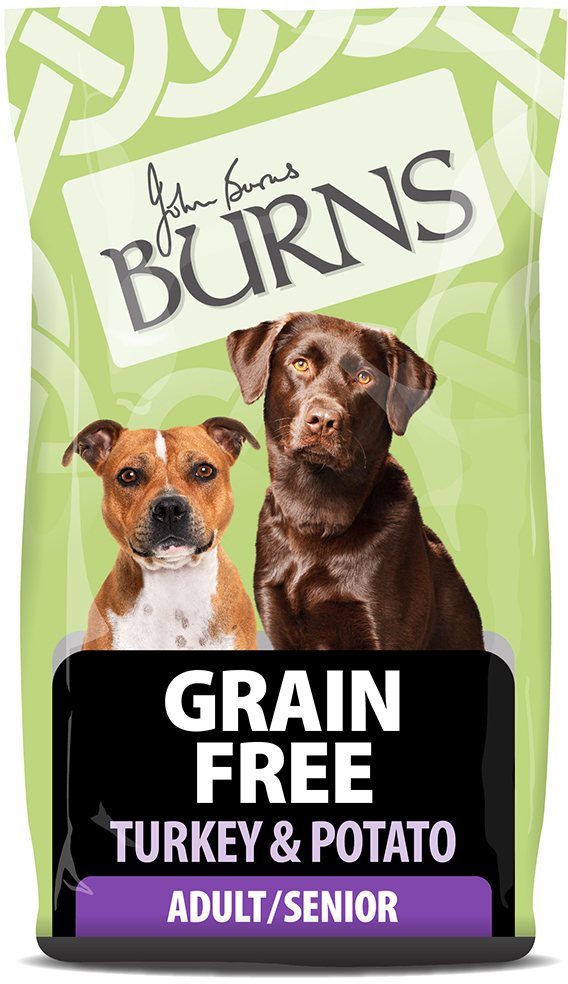 burns adult dog food