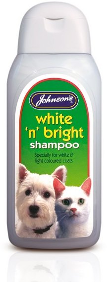 JOHNSONS Johnson s White N Bright Dog Shampoo 200ml Skin Coat Care