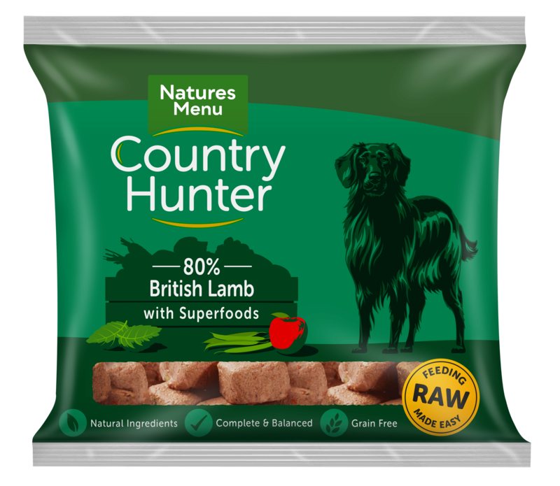 Natures menu treats with cheap lamb