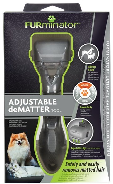 Furminator Adjustable Dematter Tool - Skin & Coat Care - Mole Avon