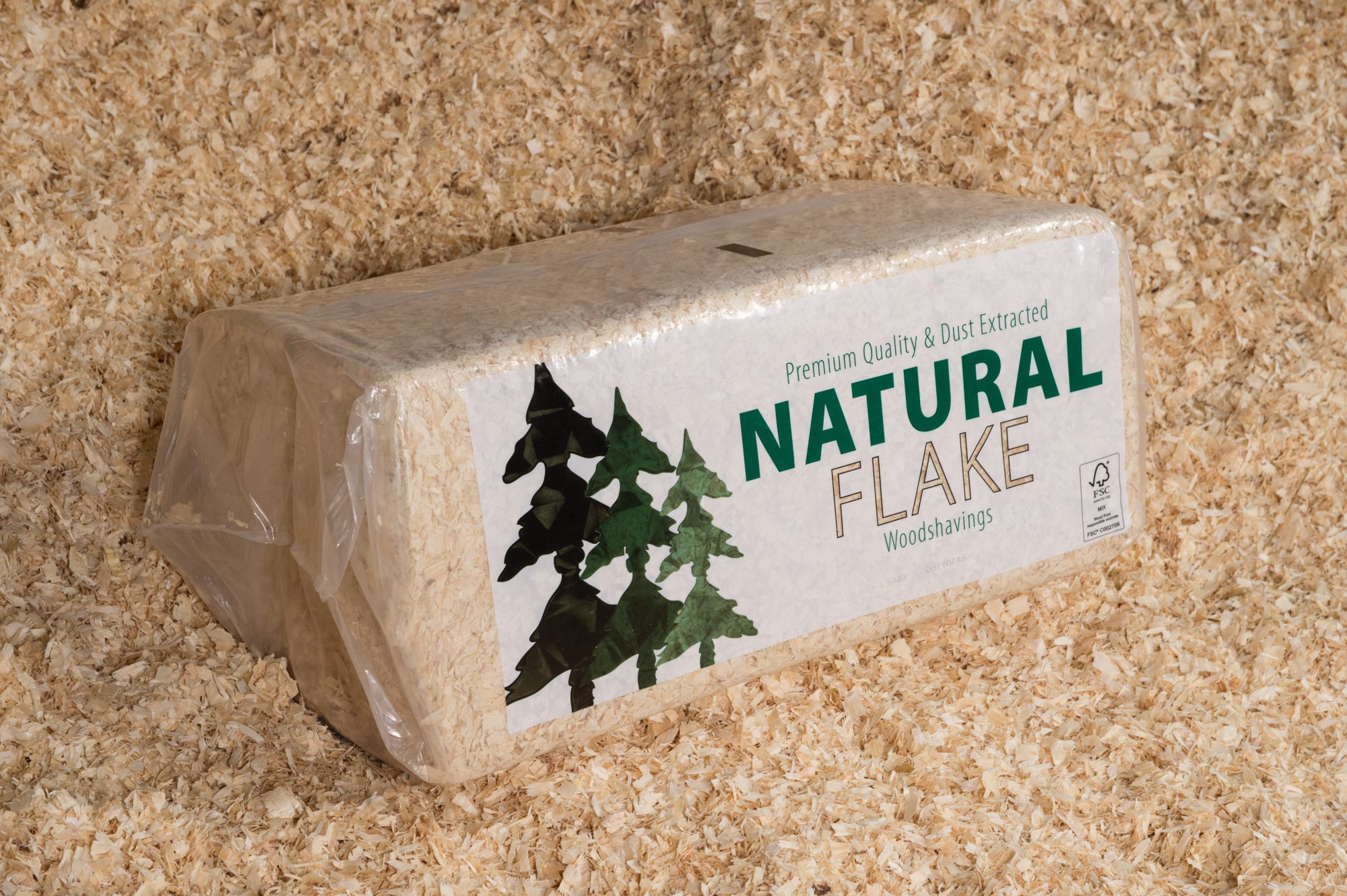 Jenkinson Natural Flake Shavings Bale - Buy Stable Bedding Online