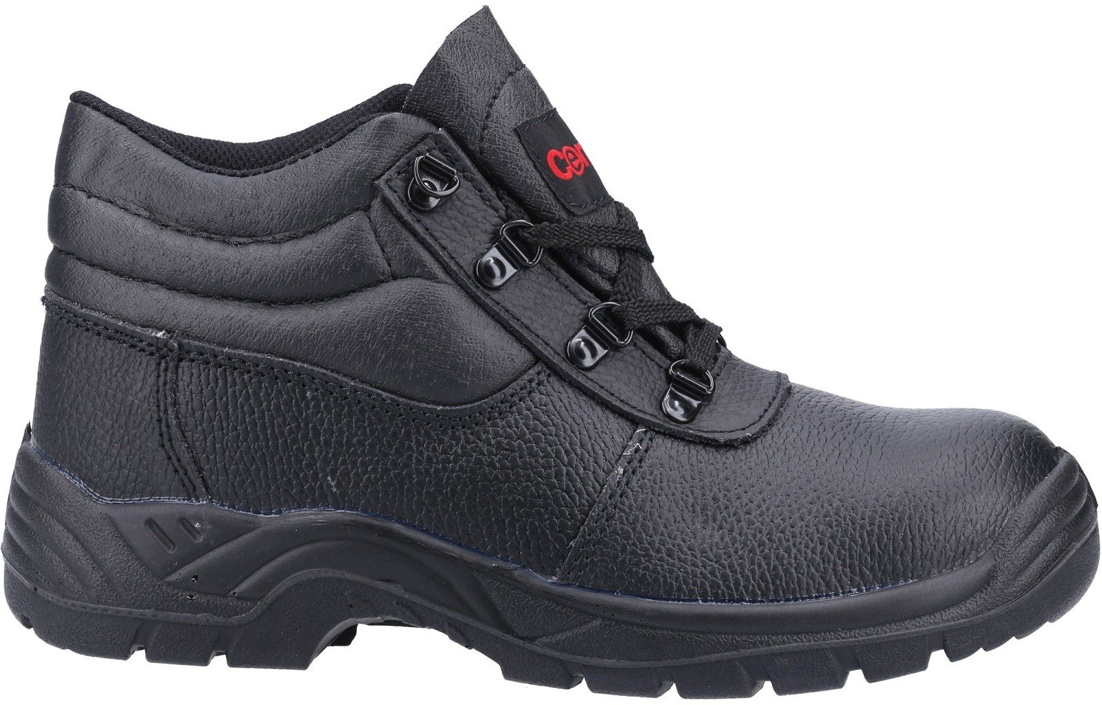 Centek Lace Up Safety Boot Black - Safety Boots - Mole Avon