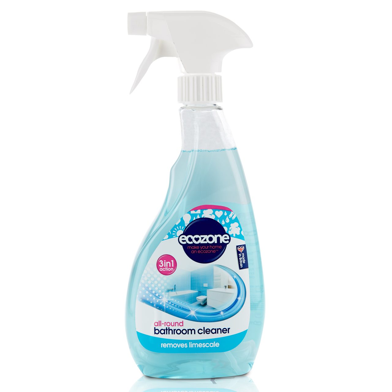 Ecozone Bathroom Cleaner 500ml - Bathroom Cleaners - Mole Avon