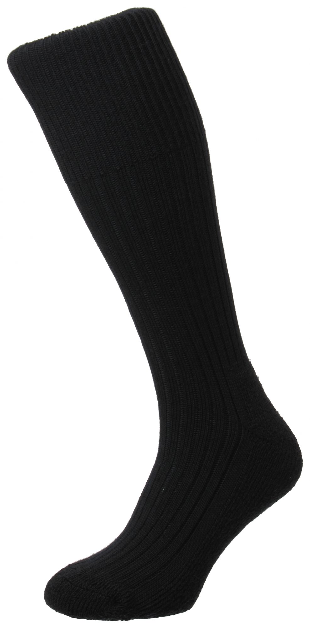 HJ Hall Commando Boot Sock Black - Socks - Mole Avon