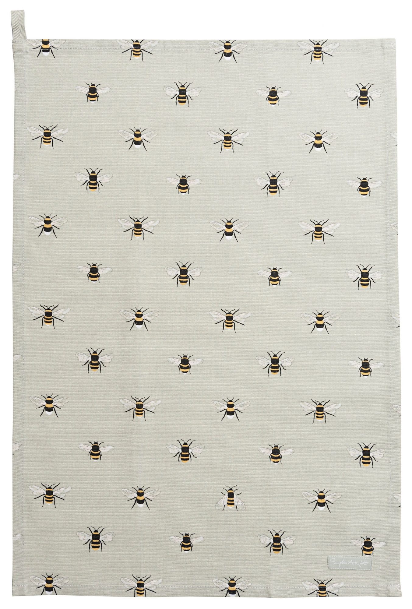 Sophie Allport Bees Tea Towel 2 Pack - Kitchen Linen - Mole Avon